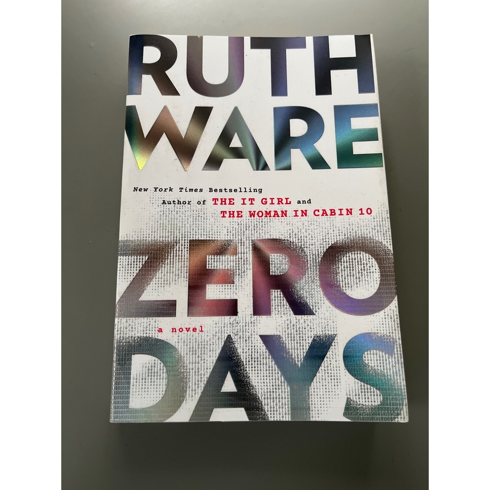 📚 3 for $15 📚 Zero Days by Ruth Ware Paperback Novel Thriller Suspense